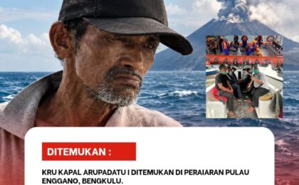 Jenazah di Enggano Teridentifikasi, Ternyata ABK KM Arupadatu I yang Hilang di Selat Sunda